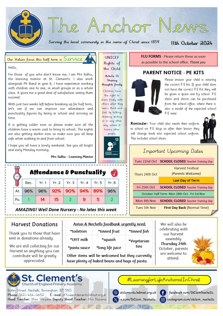 24.10.11 The Anchor News Front