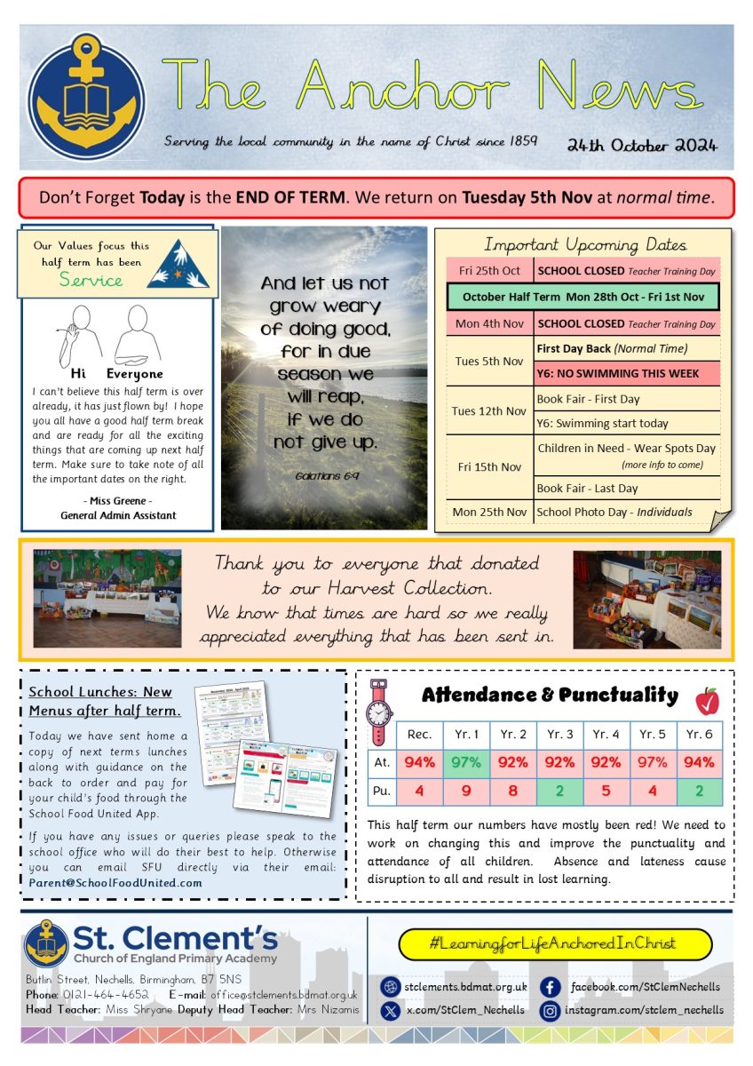 24.10.24 The Anchor News Front