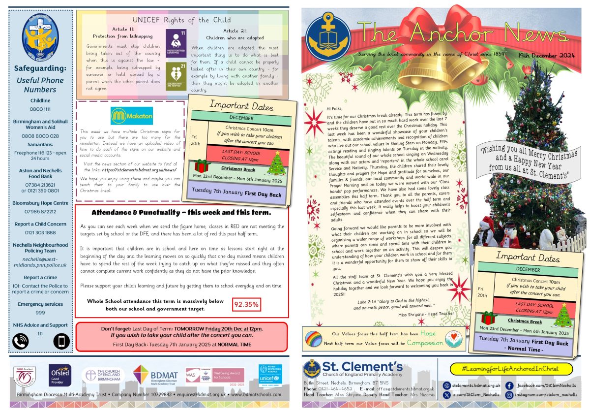 24.12.19 The Anchor News (outside)