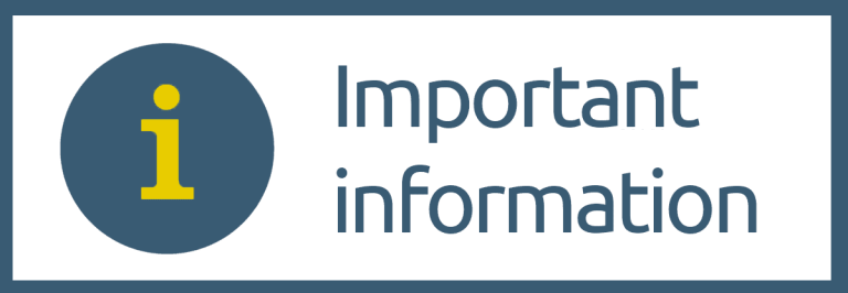 Important Info Mailchimp Header