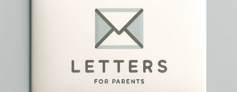 Letters to Parents Cropped