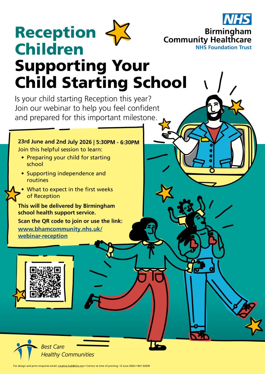 Digital Parent Webinar Reception Poster